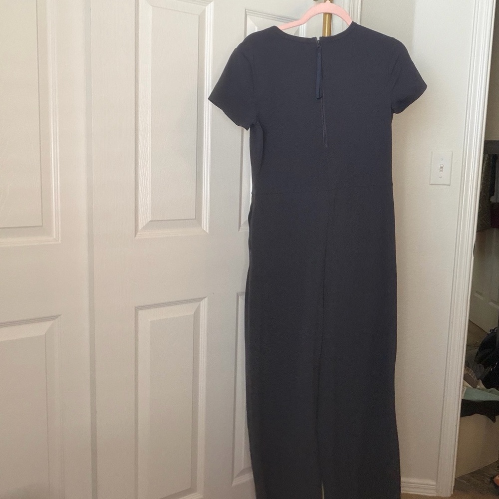 FLX Affirmation Wide-Leg Plum Sherry Jumpsuit Size Med - Picture 3 of 4